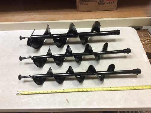 Lot of (3) Earth Auger Bits - New - Lot 261