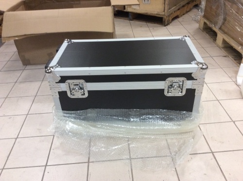 Hardshell Flight Case with Retractable Handle and Wheels - Appears New - Lot 262