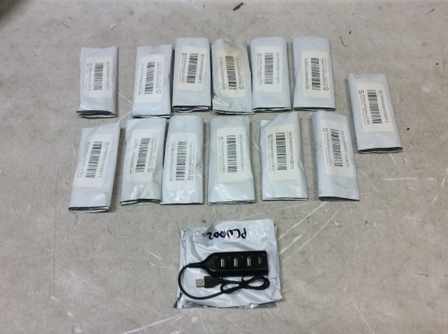 Lot of (14) USB 2.0 4 Port Hubs - Appear New  - Lot 251