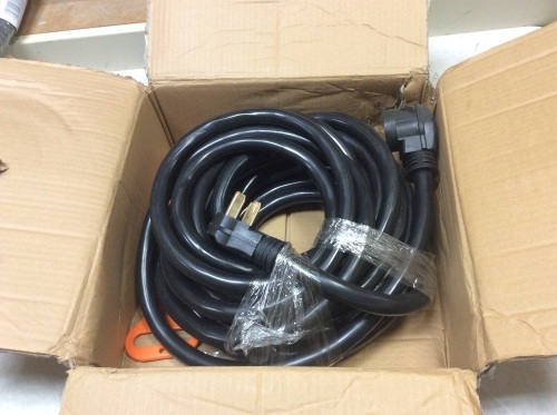 VEVOR 50Ft 40 Amp RV Extension Cord - Appears New  - Lot 565