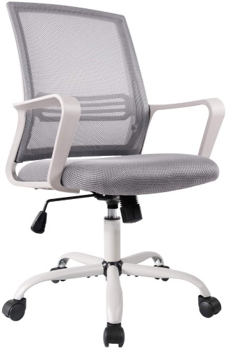 Mid Back Executive Mesh Office Chair with Armrests - Appears New  - Lot 1069