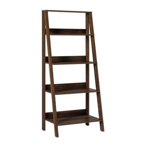 55" Ladder Bookshelf Dark Walnut - Appears New - Lot 126