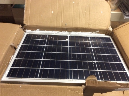 300W LED Solar Street Light - Appears New, Untested - Lot 280
