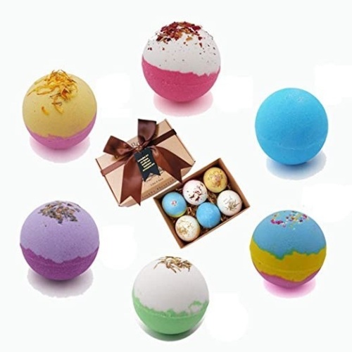 Lot of (4) Essential Oil Bath Bomb Gift Sets - New - Lot 589