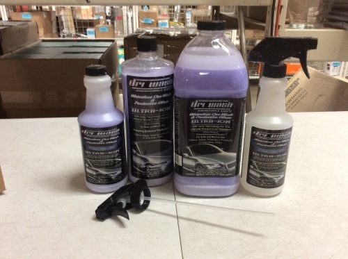 Lot of Dri Wash 'n Guard Ultra-Ion Waterless Car Wash & Protective Glaze - Appears New  - Lot 368