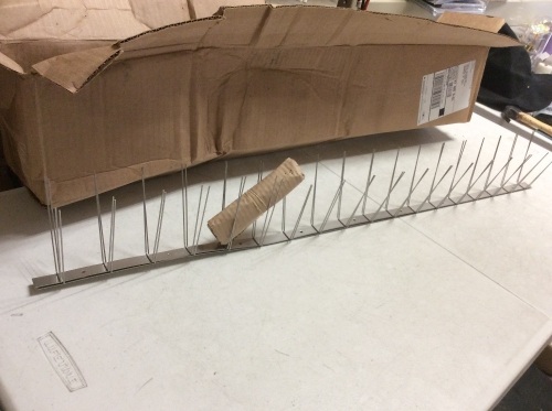 Dura-Spike Stainless Steel Bird Deterrent Strip - Appears New  - Lot 621