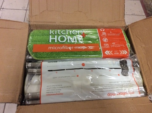 Case of Kitchen + Home Microfiber Cleaning Mops - Appears New - Lot 774