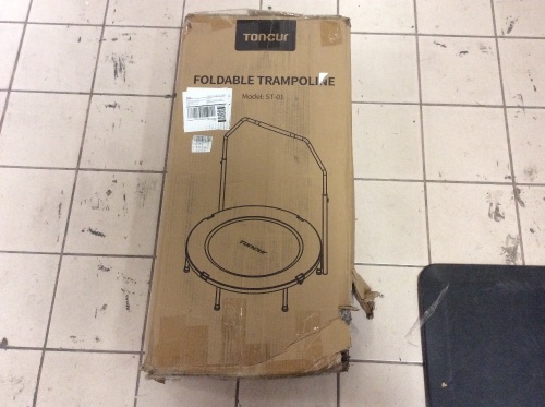 Toncur Mini Foldable Fitness Trampoline - Unknown Condition - Lot 584