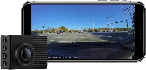 Garmin Dash Cam 66W, Extra-Wide 180-Degree Field of View In 1440P HD, 2" LCD Screen and Voice Control, Very Compact with Automatic Incident Detection and Recording. Appears New - Lot 84