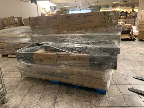 Pallet of Bed Frames. SEE PICTURES. Unknown Conditions. Pallet Straight off a Truck! - Lot 67