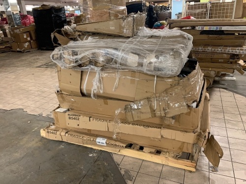 Pallet of Basketball Goals. Unknown if any of them are complete - Lot 68