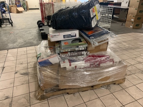 Pallet of Unsorted and Untouched Returns from Major Home Improvement Retailer - Lot 71a
