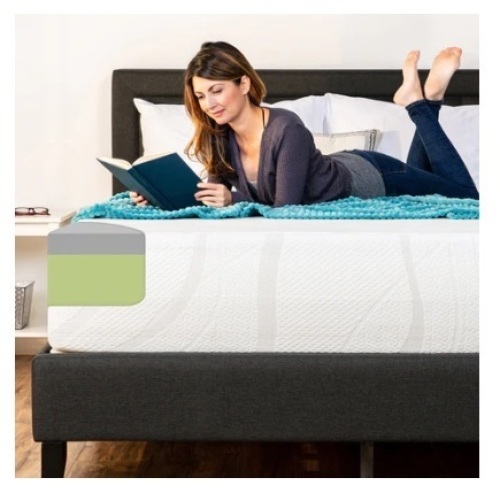 King 12in Medium-Firm Gel Memory Foam Mattress