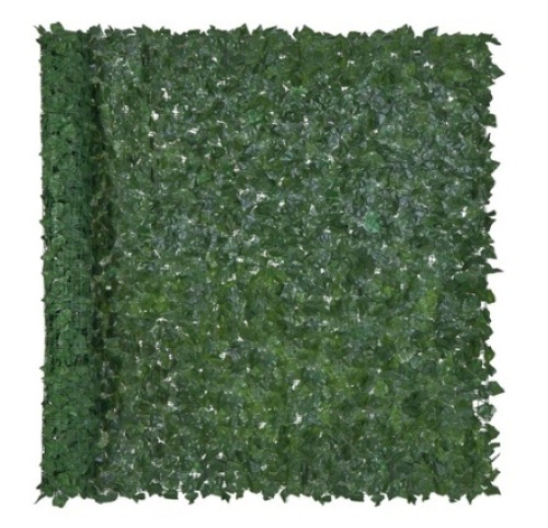 Outdoor Faux Ivy Privacy Screen Fence, 96x72in