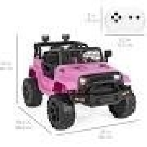 BCP. SKY.  5510 : 12 - V  Kids Ride On  Truck Car  W / Parental Remote Control  , Spring Suspension 