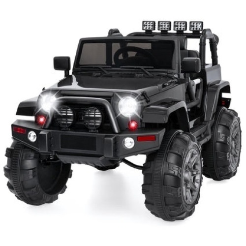 BCP. SKY. 2857 : 12 V  Kids Ride On  Truck Car  Toy W / 3 Speeds  LED  Parental Remote  And BlueTooth 
