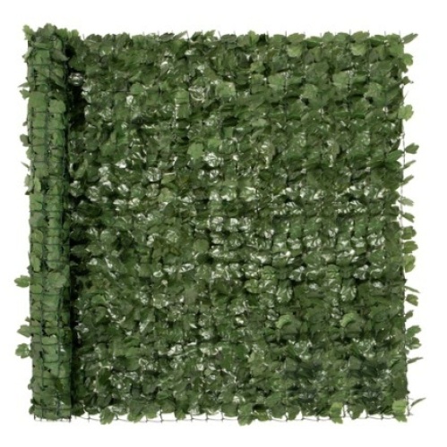 Outdoor Faux Ivy Privacy Screen Fence, 94x59in - Lot 368