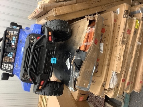 Salvage Pallet; Items May Be Broken, Damaged, Or Have Missing Items