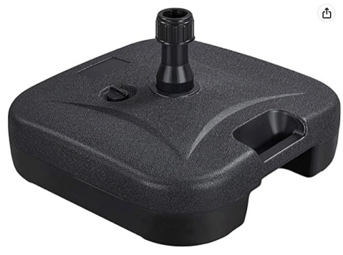 Yaheetech Square Patio Umbrella Stand, May Vary From Stock Photo, Appears New - Lot 293