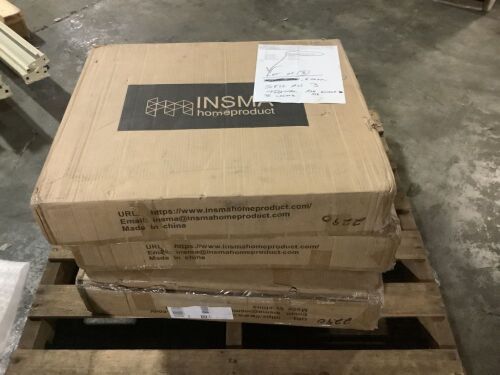 Lot of (3) Insma Wood 4 Drawer Bathroom Floor Cabinet - Lot 106