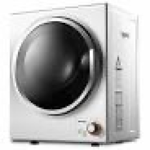Electric Tumble Compact Cloth Dryer Stainless Steel Wall Mounted 1.5 cu .ft - Lot 291