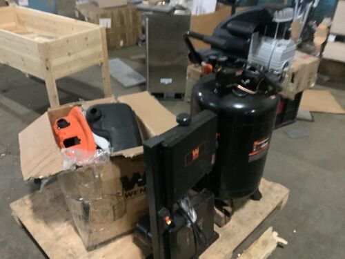 Compressor, Band Saw & Inverter Generator - For Parts or Repair  - Lot 308