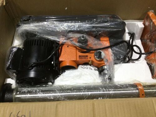 WEN 4212T 5-Amp 10-Inch Variable Speed Benchtop Drill Press with Laser - Unknown if Complete, Used  - Lot 613