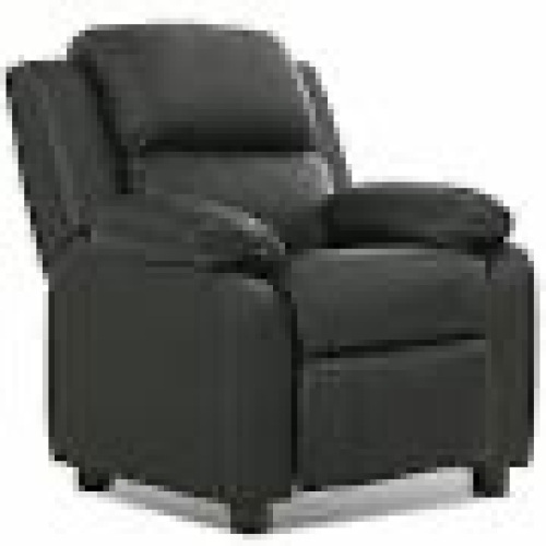 Deluxe Padded Kids Sofa Armchair Recliner Headrest Children w/ Storage - Lot 615