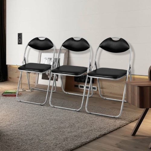 6-Piece U-Shape Folding Chairs HW54398  - Lot 688