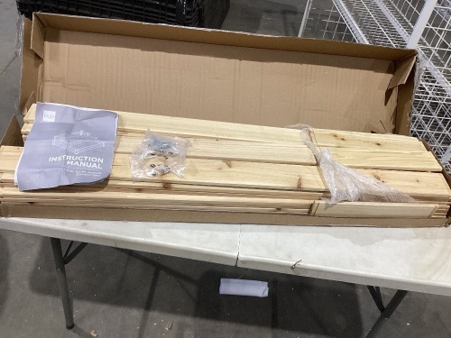 3-Tier Raised Garden Bed Wood Planter - Lot 697