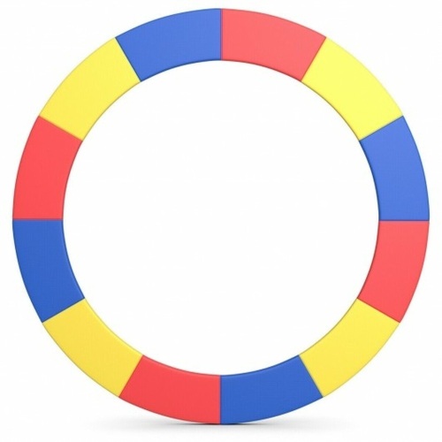 16Ft Trampoline Replacement Safety Pad-Multicolor SP37355CL  - Lot 709