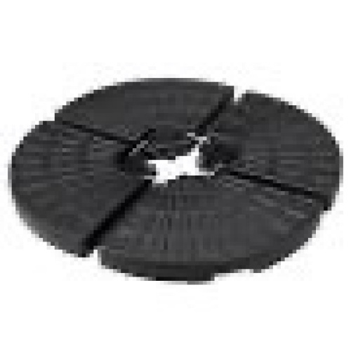 4-Piece Cantilever Offset Patio Umbrella Base Stand  - Lot 851