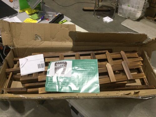 TOOCA 3-Tier Wood Indoor Plant Stand, 24" x 12" 35"  - Lot 1024
