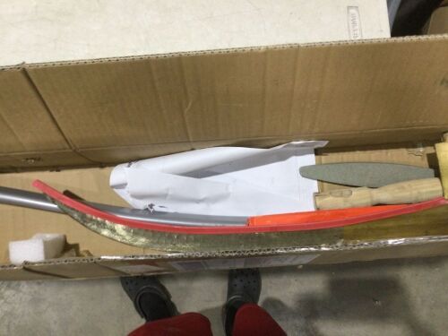 vidaXL Scythe with Grinding Stone  - Lot 127