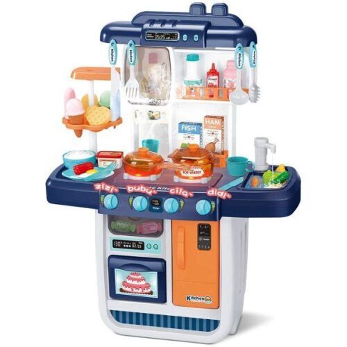 Cute Stone Little Kitchen Interactive 35pcs Playset - Lot 251