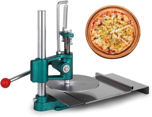 AnEssOil Dough Pizza Pastry Stainless Steel Manual Press Machine, Tortilla Press  - Lot 406