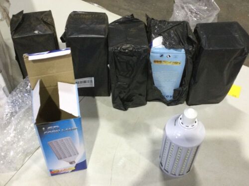 Lot of (6) 60W LED Corn Light Bulb  - Lot 972