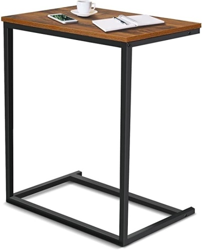 C Shaped End Table for Living Room - Lot 1201