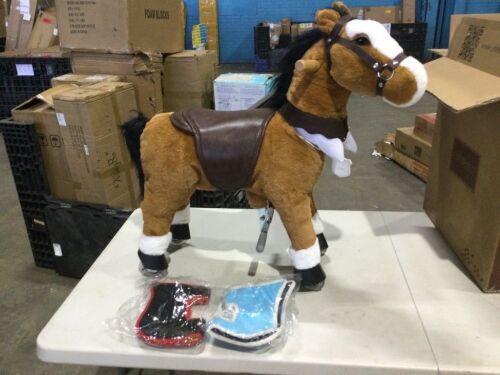 UFREE Action Pony, Mechanical Ride on Bounce Horse Toy - Lot 998