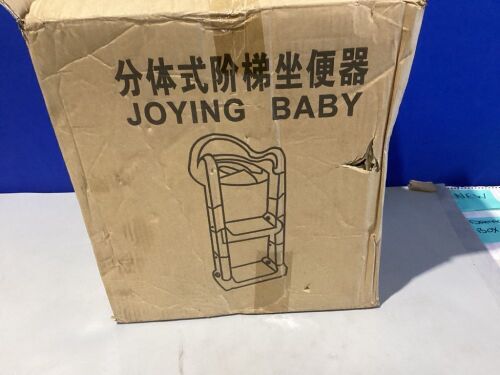 Joying Baby Potty Toilet Ladder, Unknown if Complete - Lot 756