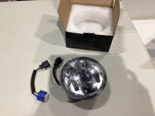 Lot of (4) Motorcycle Headlights, Unknown Fit - Lot 635