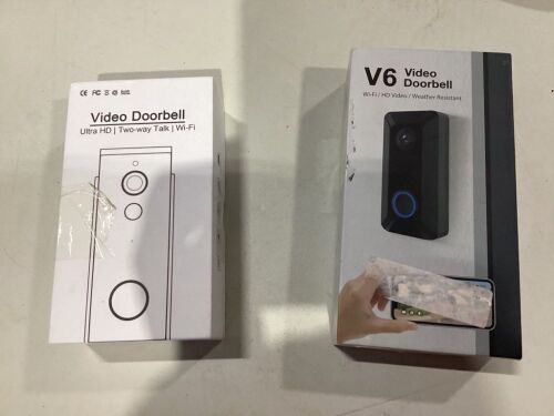 Lot of (2) Video Doorbells - Lot 730