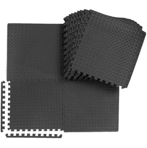 Multipurpose Foam Tiles Customizable Floor Mat w/ Removable Edges - Lot 419