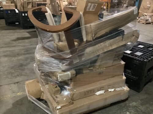 Salvage Pallet. Items Will Be Broken, Incomplete, and Damaged.  - Lot 114
