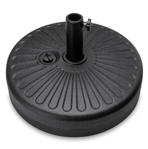 Plastic Patio Umbrella Base Pole Holder Accessory w/ Adjustable Knob, Appears New - Lot 239