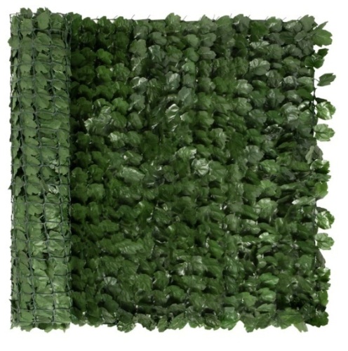Outdoor Faux Ivy Privacy Screen Fence, Appears New - Lot 246