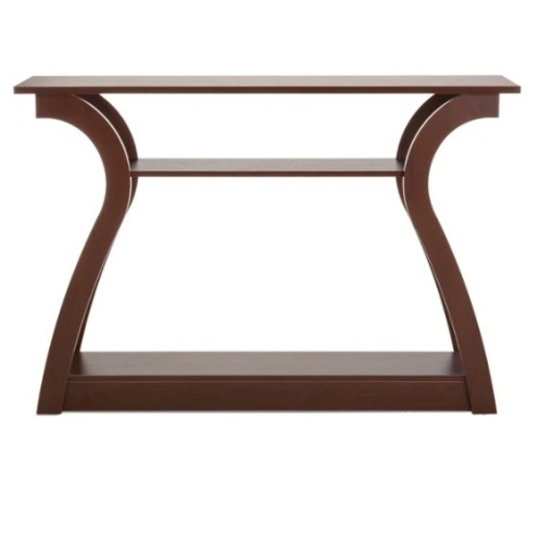 47in 3-Shelf Entryway Display Console Accent Table, Appears New - Lot 249