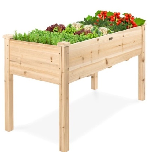 Raised Garden Bed, Elevated Wood Garden Planter Stand, Appears New - Lot 315