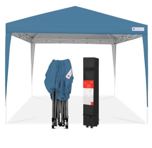 Outdoor Portable Pop Up Canopy Tent w/ Carrying Case, 10x10ft, Appears New - Lot 319