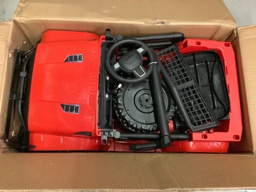 12V Kids Ride-On Truck Car w/ Parent Remote Control, Spring Suspension, Ecommerce Return, Untested - Lot 175